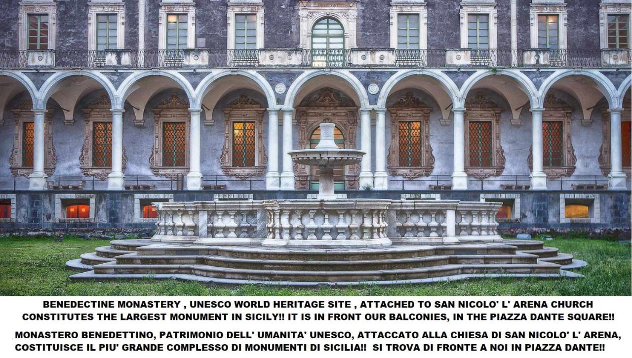Benedettini - Exclusive Apartments & Monastery View Катания Екстериор снимка